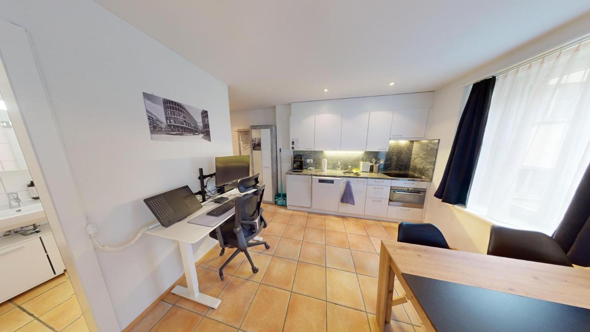 2 Zimmerwohnung - Zentral - 65“ Tv - Arbeitsplatz Кур Екстер'єр фото