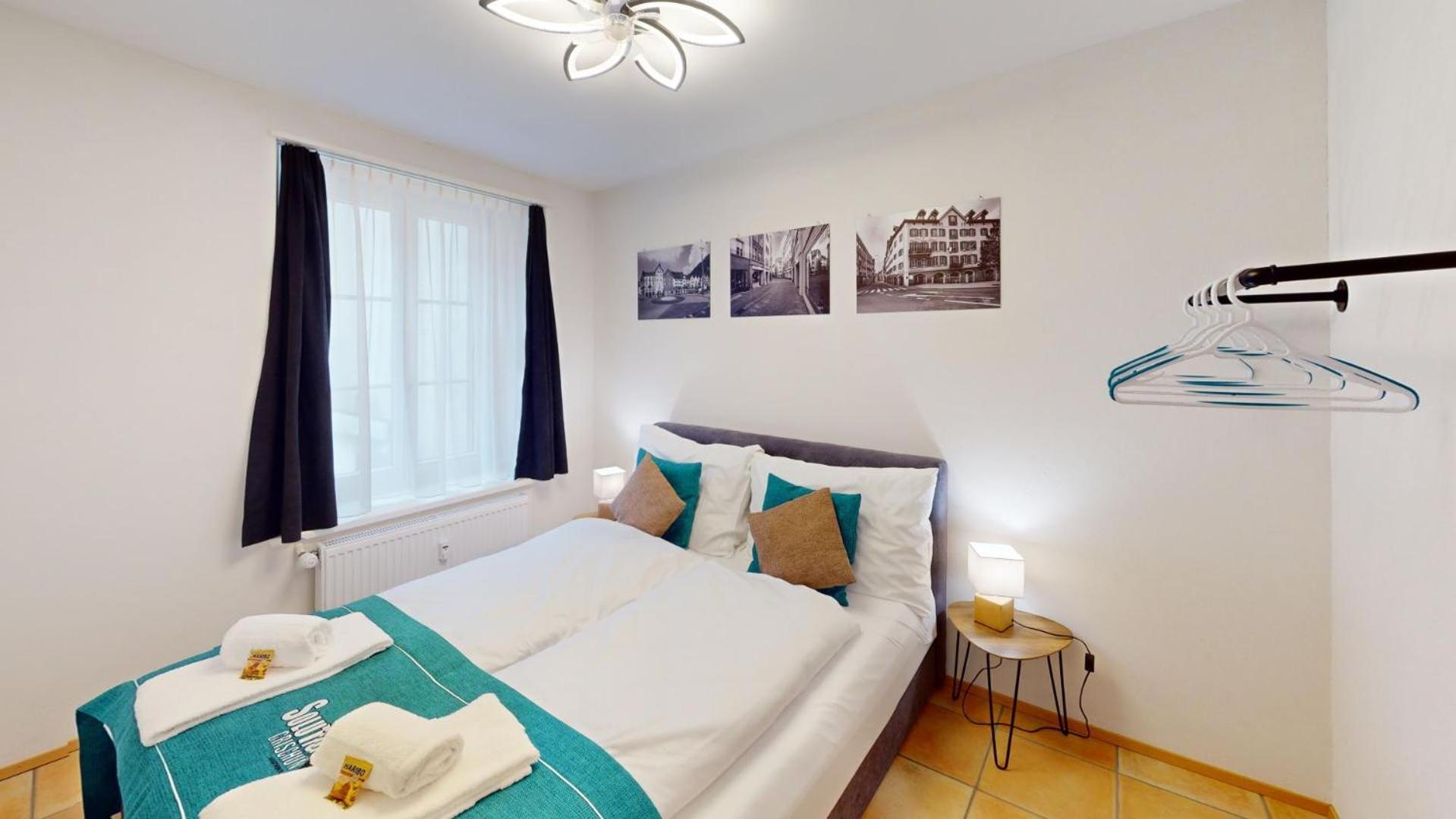 2 Zimmerwohnung - Zentral - 65“ Tv - Arbeitsplatz Кур Екстер'єр фото